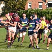 Action from Wirral RFC's win at Anselmians