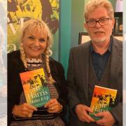 Francis Prendiville at London book signing with film director Jaine Green