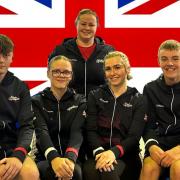 Four trampolinists will be competing