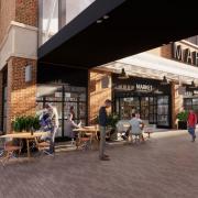 Argos plans for Birkenhead Market. Credit: Corstophine and Wright