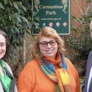 Wirral councillor Gail Jenkinson (pictured, centre, with Wirral Green Party's co-leaders, councillors Jo Bird and Pat Cleary) has joined the Green Party and will be Green councillor for Greasby, Frankby and Irby