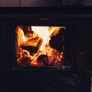 A wood-burner Image: Pexels