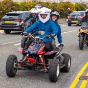 Action from Wirral Egg Run 2024