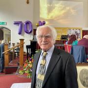 Hundreds attend Wirral church to celebrate minister’s 70 years