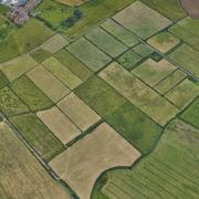 The land on the Hoylake Carrs that would be transformed into a wetland. Credit: Google Maps
