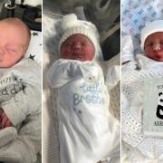 Benjamin Findlay Wiggins, Alfie Arthur Edge and Zachary Taylor-Lea were all born in Wirral last month
