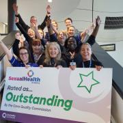 The team from Sexual Health Wirral