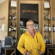 Hannah Cleator, manager of Tanskey's Bistro in West Kirby which flooded