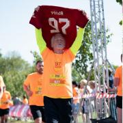 Runner and shirt during last year's 'Run For The 97'