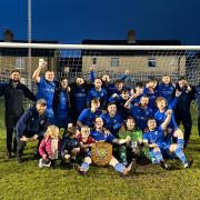 The victorious Cammell Laird Reserves side