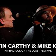 Martin Carthy and Mike Kenny are two of the artists playing the new Folk on the Coast festival