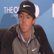 Rory McIlroy says he hopes to lift the Claret Jug one day.