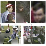 The nine unidentified witnesses police are trying to trace.