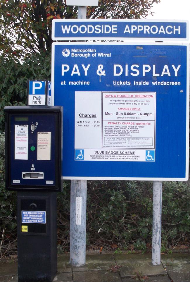 Wirral Council's car parking revenue plummets after pay-and-display increase