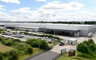 Jaguar Land Rover's warehouse at Ellesmere Port