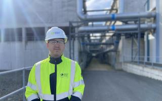 Steve Kenyon, county business leader for Merseyside for United Utilities, said he hoped to see sewage pollution decrease. Credit: Ed Barnes