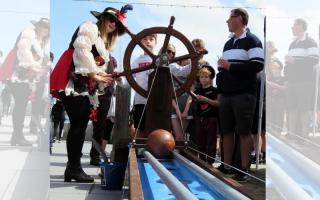 One of the Pirate Weekender games from last year's event
