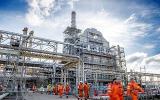 Workers at Stanlow refinery