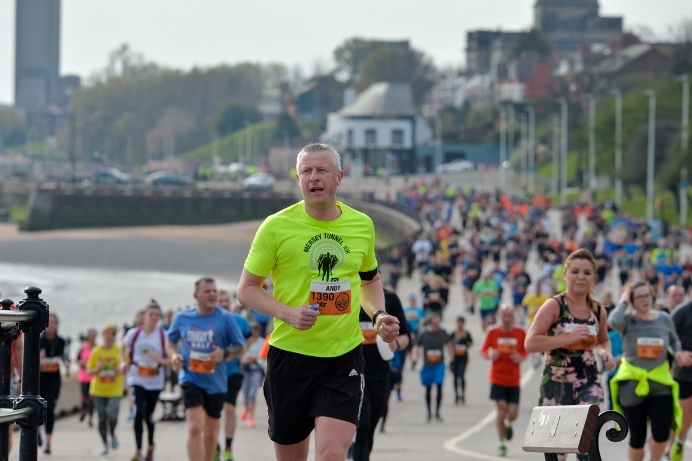 The Mersey Tunnel 10k starts in Liverpool and ends in New Brighton. Photo: Paul Francis Cooper